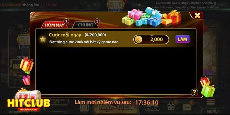 Các bước tham gia nhận khuyến mãi tại cổng game Hitclub