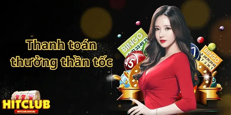 Người chơi thắng cuộc được tất toán lợi nhuận thần tốc 